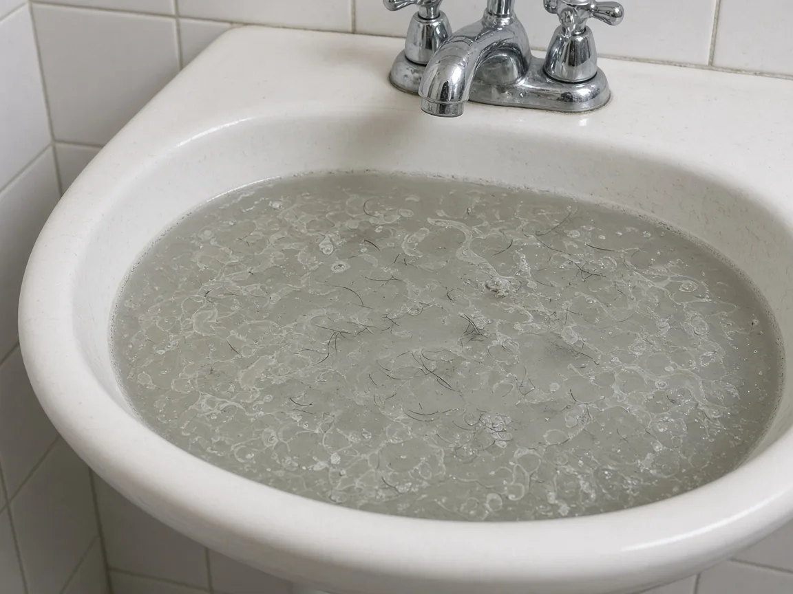 Lavabo ve batarya onarımı — Kepez — Önce